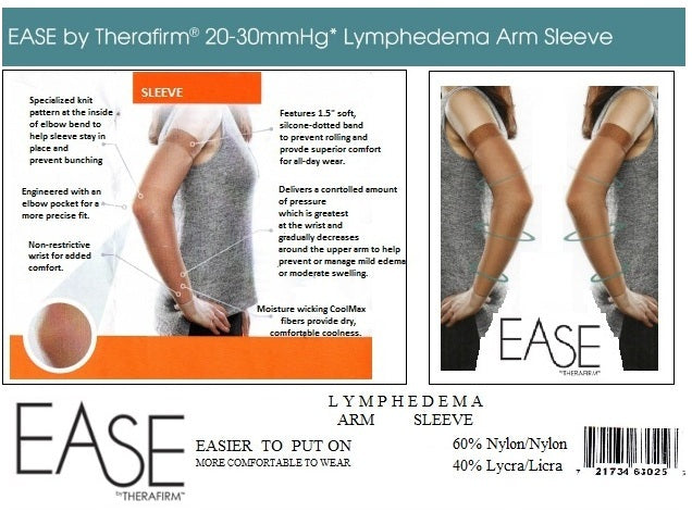 Ease Lymphedema Arm Sleeve – Wealcan Llc