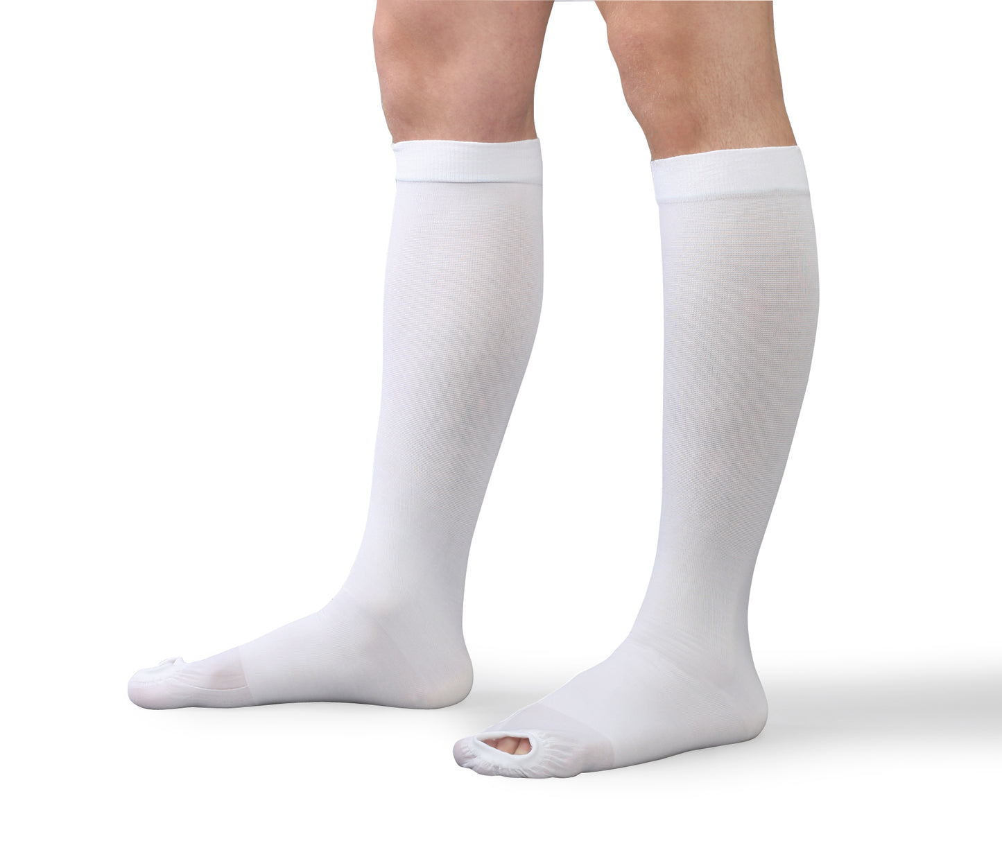Therafirm Anti Embolism 18 mmHg  Open Toe Knee Highs