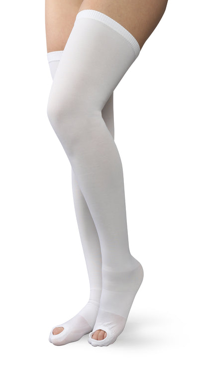 Therafirm Anti Embolism 18 mmHg  Open Toe Knee Highs