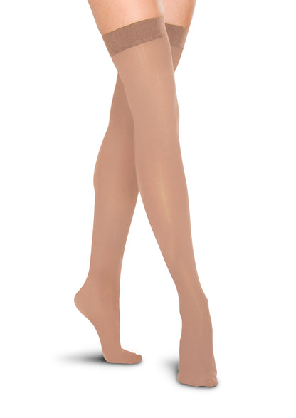 Therafirm 15-20 mmHg Close Toe Thigh Highs