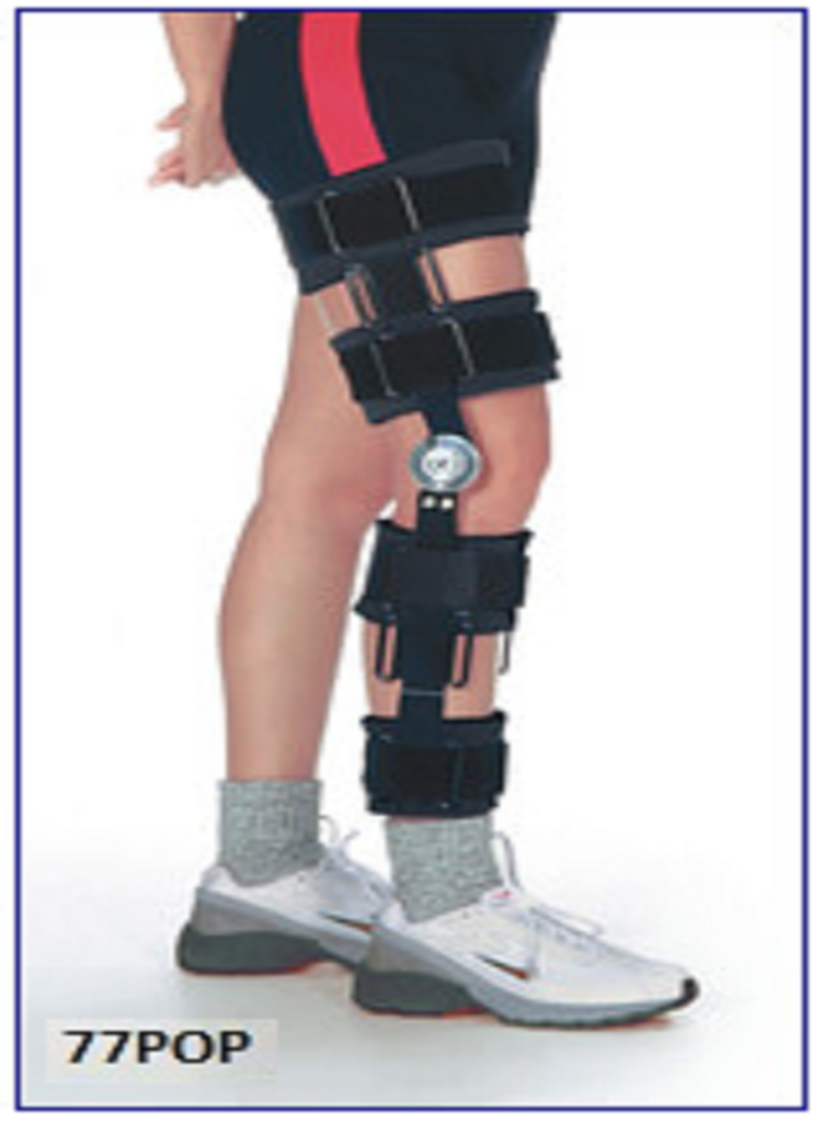 Post Operative Pin Knee Brace – Quantum Care Medical Products, Inc.